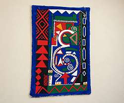 Moroccan Art, Painting of Berber Symbols