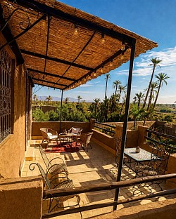 Private terrace Royal suite panoramic