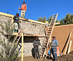 The team of Berber masons from Ghasat
